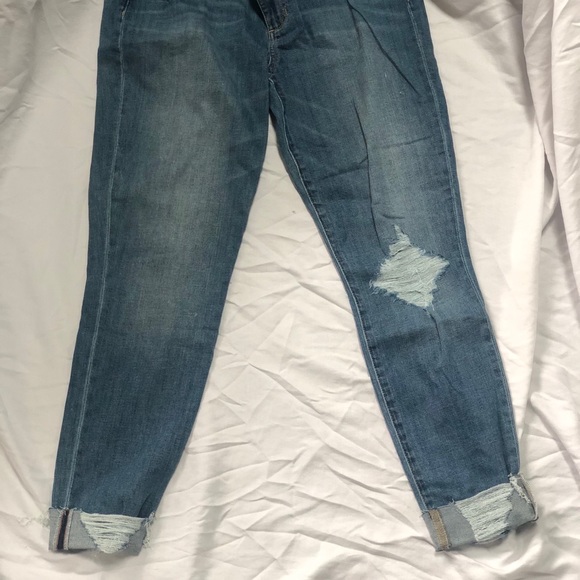 Joe’s cropped ripped skinny jeans - Picture 2 of 2